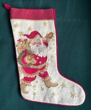 Vintage handmade needlepoint for sale  YORK