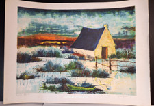 Grande lithographie épreuve d'occasion  Lunéville