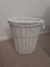 White wicker oval for sale  EASTLEIGH