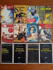 Lot livres policiers d'occasion  Paris XV