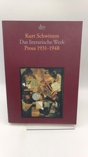 Schwitters kurt literarische gebraucht kaufen  Kiel
