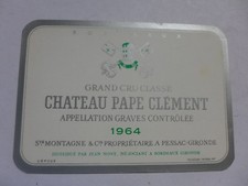 étiquette ancienne château d'occasion  Biganos
