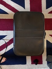 Black leather antique for sale  LONDON