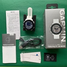 Relógio esportivo Garmin Forerunner 245 música branco GPS frequência cardíaca usado comprar usado  Enviando para Brazil