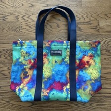 Bolsa tote VILEBREQUIN neoprene água-viva oceano colorida verão praia piscina $285, usado comprar usado  Enviando para Brazil