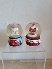 Christmas snow globes for sale  CRAWLEY