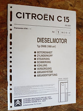 Citroen c15 engine d'occasion  Expédié en Belgium