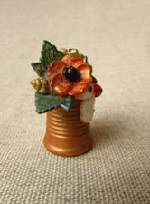 Vintage resin thimble for sale  SOUTHAMPTON