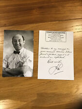 Hand signed photo for sale  CHESTERFIELD