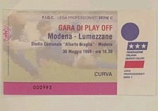 Biglietto stadio calcio usato  Albano Laziale
