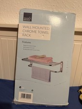 Wall mounted chrome for sale  GLASGOW