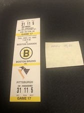 Boston bruins penguins for sale  East Greenwich