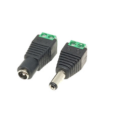 Usado, Conector terminal DC5521 para parafuso tomada de alimentação CC 5,5mm x 2,1mm comprar usado  Enviando para Brazil