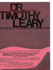 Timothy leary winterland for sale  Greenwood Lake