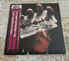 Usado, JUDAS PRIEST-BRITISH STEEL 25･3P-208 JAPAN 1980 COMP 1ST PRESS LP OBI NM-/NM- comprar usado  Enviando para Brazil