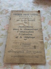 Livret faucheuse portée d'occasion  Aubenas