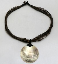 Dark seashell pendant for sale  Glendale
