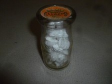 GARRAFA DE CHANTILLY VINTAGE ELLWOOD DAIRIES GRAU FRASCO DE VIDRO ANTIGO GOLETA CA comprar usado  Enviando para Brazil