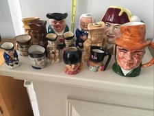 vintage toby jugs for sale  BANSTEAD