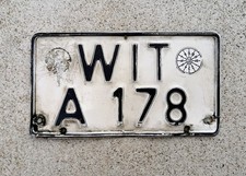 Altes kfz kennzeichen gebraucht kaufen  Petersberg, Wettin-Löbejün