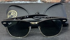 Usado, Óculos de sol Ray-Ban Clubmaster RB3016 W0365 49 21 140 3N comprar usado  Enviando para Brazil