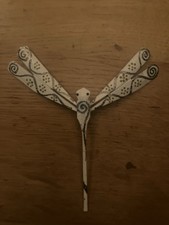Dragonfly wooden ornament for sale  COBHAM