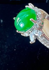 Carved green jade for sale  LONDON