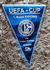 Wimpel schalke uefa gebraucht kaufen  Berlin