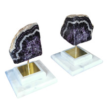 Pair contemporary blue for sale  SOUTHWELL