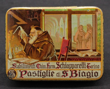 Antica scatola latta usato Antica scatola latta usato  Tufillo