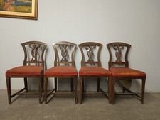 Gruppo sedie noce usato  Viterbo