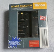 Scart selector video for sale  EYEMOUTH
