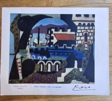 Hand signed picasso for sale  CROWBOROUGH