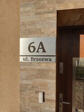 Tabliczka z adresem domu na sprzedaż  PL