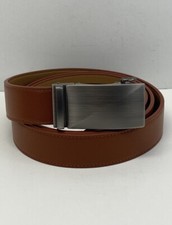 Cinto catraca masculino de couro genuíno Zitahli bronzeado ajustável 34”-48” - Novo sem etiquetas comprar usado  Enviando para Brazil