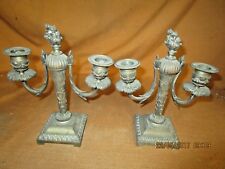 Paire jolis chandeliers d'occasion  Lessay