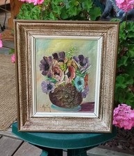 Ancien tableau huile d'occasion  France
