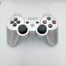 Usado, Controle Sony Playstation 3 PS3 DualShock3 prata original do fabricante japonês testado comprar usado Usado, Controle Sony Playstation 3 PS3 DualShock3 prata original do fabricante japonês testado comprar usado  Enviando para Brazil