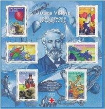 France Bloc feuillet ,Jules verne Voyage extraordinaire 2005 comprar usado  Enviando para Brazil