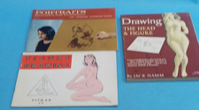 Lot of 3 art drawing books figure drawing drawing heads and figures portraits comprar usado  Enviando para Brazil