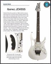 Ibanez Steve Vai 1994 JEM 555 + Jackson KVX10 King V artigo de história da guitarra, usado comprar usado  Enviando para Brazil