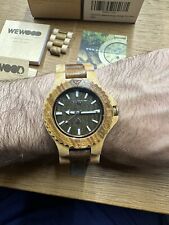 Orologio legno wewood usato  Arzignano