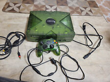 Consola Xbox Green Halo Edición Especial Original COMPLETA y FUNCIONANDO segunda mano  Embacar hacia Argentina