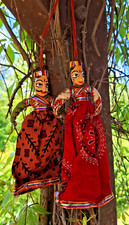 Kathputli puppe püppchen gebraucht kaufen  Alsfeld