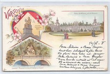 Poland - WARSZAWA - Litho - Wilanów - Lazienky - Nakl. św. Winiarski na sprzedaż  Wysyłka do Poland
