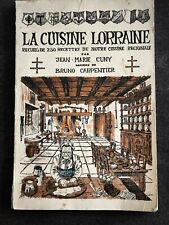 Cuisine lorraine. recueil d'occasion  Badonviller