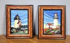 Pair vintage crewel for sale  Lompoc