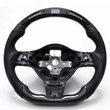 Volante de fibra de carbono LED real para 2008-2012 VW Golf 6 GTI MK6 Scirocco comprar usado  Enviando para Brazil