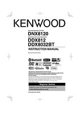 Kenwood DDX812-Dvd Player Excelon-Manual De Instruções Frete Grátis comprar usado  Enviando para Brazil