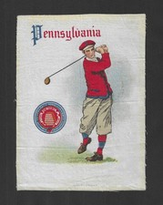 S21 Tobacco Silk - Grande selo universitário atleta - Universidade da Pensilvânia - Golfe comprar usado  Enviando para Brazil